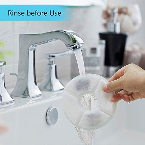 Comsmart Cat Water Fountain Filter, Pet Fountain Filter 3 Triple Filtration System Replacement Filter (Pack of 8)