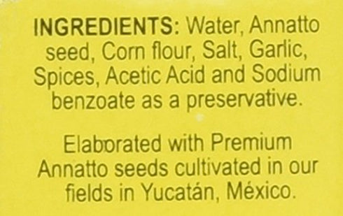 El Yucateco Paste Achiote - Pack of 2 x 3.5 oz