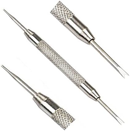 OTOPO 22mm Quick Release Spring Bars Watch pins & Gear S3/Galaxy Watch 46mm/Watch 3 45mm Pins, 22mm Stainless Steel Watch Pins 4PCS Diameter 1.5mm + Spring Bar Tool 22mm