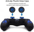 Controller Skin for PS4, BRHE Anti-Slip Grip Silicone Cover Protector Case Compatible with PS4 Slim/PS4 Pro Wireless/Wired Gamepad Controller with 2 Dragon Carving Thumb Grip Caps
