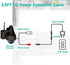 30FT DC Power Extension Cable 5.5mm x 2.1mm 12V DC Extension Cord Security Camera Wire Male to Female for CCTV Indoor Camera,Standalone LED Strip,DC Power Supply Adapter Extender Cable