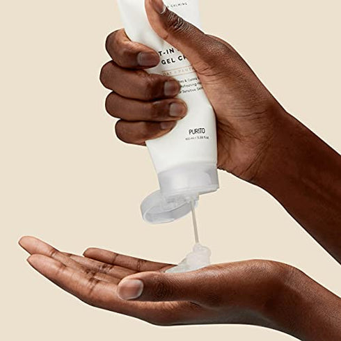 PURITO Oat-in Calming Gel Cream 100 ml / 3.38 fl. oz. vegan, facial cream, moisture cream for face, natural ingredients