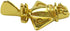 Across The Puddle, Ancient Golden Jet-3 Lapel Pin | 24k GP Golden Flyer | Pre-Columbian Quimbaya Pin Airplane Jet | Ancient Aircraft | Ancient Astronauts | Original Golden Jets Collection