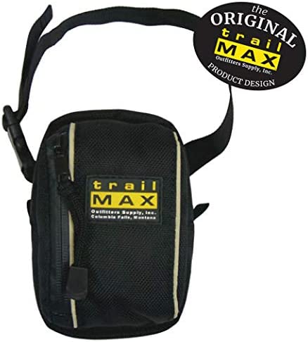 TrailMax 500 Series Insulated & Padded Front Pocket Saddle Bag for Trail Riding; Cellphone Saddle Front Pocket; Trail Riding Cellphone bag; Saddle Front Pocket for Horses; Blue