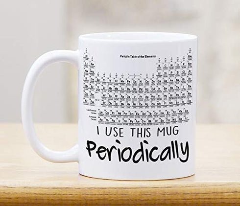 Periodic Table Coffee Mug - Ceramic Mug 11 Ounces