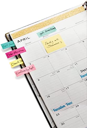 Post-it Mini Notes, 1.5x2 in, 12 Pads, America's #1 Favorite Sticky Notes, Canary Yellow, Clean Removal, Recyclable (653)