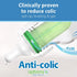 Dr. Brown’s Natural Flow® Anti-Colic Options+™ Narrow Glass Baby Bottles 4 oz/120 mL, with Level 1 Slow Flow Nipple, 2 Pack, 0m+
