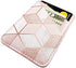 uCOLOR Phone Card Holder PU Leather Wallet Pocket Credit Card ID Case Pouch 3M Adhesive Sticker on iPhone Samsung Galaxy Android Smartphones (Rose Gold Glitter White Marble)