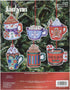Janlynn Counted Cross Stitch Kit, Coca Mug Ornaments