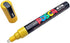 Uni Posca Yellow Water Based, Non Toxic Paint Pen Marker for Marking Queen Bees Safely with a Yellow Dot