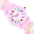 Venhoo Kids Watches 3D Cute Cartoon Waterproof Silicone Children Toddler Wrist Watch Birthday Gift for 3-10 Year Girls Little Child