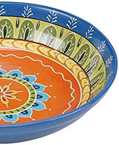 Certified International Valencia Serving/Pasta Bowl 13.25" x 3", Multicolor