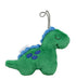 Itzy Ritzy Pacifier and Lovey Set; Detachable Plush Dinosaur and Coordinating Blue Silicone Pacifier; Ideal for Ages 0 Months and Up, Dinosaur