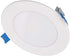 Halo HLBSL 4 in. Color Selectable New Construction or Remodel Canless Recessed Integrated LED Kit