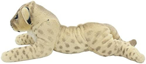 TAGLN The Jungle Animals Stuffed Plush Toys Lion Tiger Leopard Panther Pillows (Brown Lioness, 16 Inch)