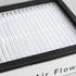 ATXKXE 3 Pack Replacement Exhaust HEPA Filter EF-2 for Kenmore and Panasonic Vacuum Cleaners (Compares to 86880 and MC-V194H) (EF-2*3)