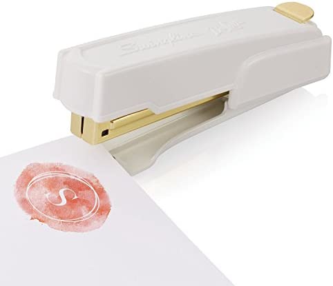 Swingline Stapler, 20 Sheets, Small, Half Strip, Vintage, White (S7042301AZ)