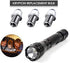 3 Pieces 3 Volt/ 3D - 3.6 Volt 0.75A Bayonet Base Krypton Replacement Bulbs Flashlight Bulbs