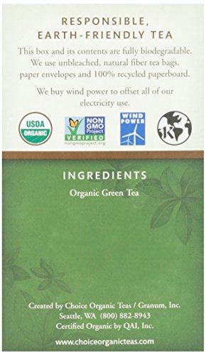 Choice Organic, Premium Japanese Green Tea, 16 ct