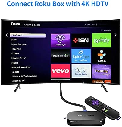 MT-VIKI 4K HDMI Cable 10ft, HDMI 2.0 Cable Cord Support 4K@60Hz, High-Speed 18Gbps, 4:4:4, Compatible for Fire TV, PS5, PS4