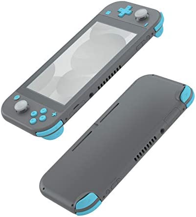 eXtremeRate Heaven Blue Replacement ABXY Home Capture Plus Minus Keys Dpad L R ZL ZR Trigger for Nintendo Switch Lite, Full Set Buttons Repair Kits with Tools for Nintendo Switch Lite