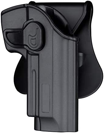 Beretta 92 FS Holsters, OWB Holster for Beretta 92 92FS 96FS M9 / GSG92 / Girsan Regard MC(No Rail) - Index Finger Released | Adjustable Cant | Autolock | Outside Waistband | Lightweight -Right Handed