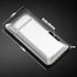 Bbsisgo Torch Lighter, Cigar Cutter and Lighter Set, Double Jet Flame Butane Lighter with Visible Window, Refillable Windproof Lighter, Gifts for Men(Sold Without Gas) (Silver)