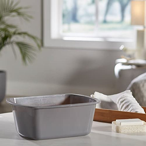 McKesson Wash Basin, Plastic, Rectangle, 7 qt, 1 Count