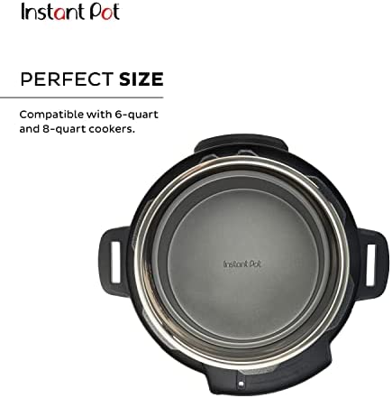 Instant Pot Official Round Cake Pan, 7.7-Inch, Gray