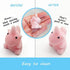 POKONBOY 25pcs Mochi Squishy Toys, Mini Kawaii Squishies Animals with Storage Bag Party Favor for Kids Stress Relief Toys Classroom Prizes Easter Basket Stuffers for Boys and Girls Age 3+