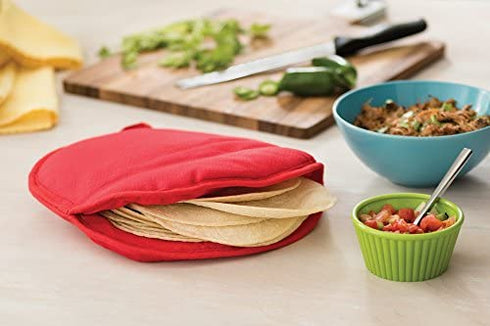 Fox Run Cotton Tortilla Warmer, 11", Tortilla Warmer