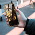 MILPROX Compatible for iPhone 13 Pro Max Clear Case (2021), Crystal Transparent Cover Shockproof Protective Bumper Shell with Electroplated Mirror Edge for iPhone 13 Pro Max 6.7" 2021-Gold