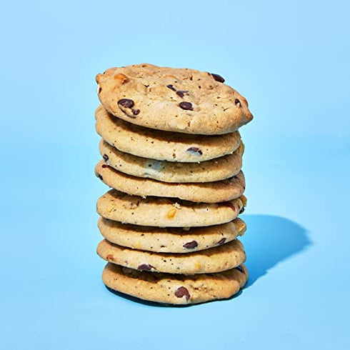 MILK BAR Chocolate Chip Cookie with Potato Chips, Pretzels, Coffee, Oats, and Butterscotch, Soft Baked, 4 individually wrapped packs of two cookies each