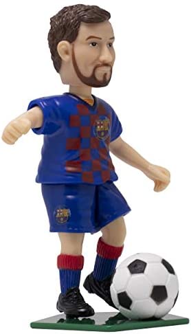Maccabi Art Official Lionel Messi FC Barcelona Soccer Action Figure, 4.5” H x 3.5” W x 1.5” D