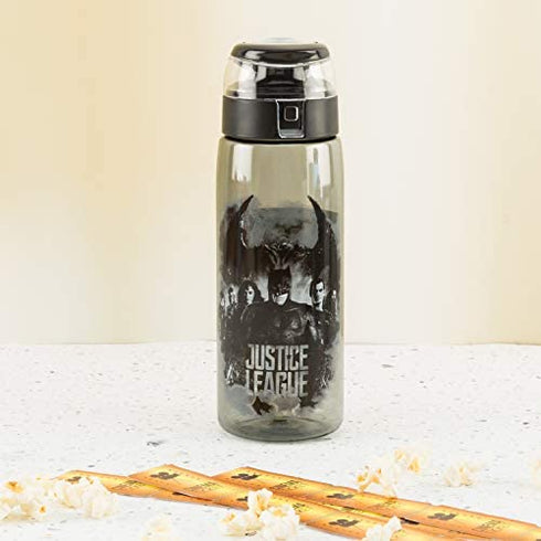 Zak Designs DC Comics Justice League Movie Water Bottle with Loop BPA-Free 25 Ounces