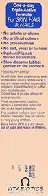 Vitabiotics Perfectil Triple-Active Beauty Multivitamin | Skin, Nail, and Hair Vitamins | Hair Health & Growth, Nail Strength, and Skin Support Formula | Vitamin D, Vitamin E, Collagen, Biotin, and More