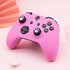 BRHE Cute Skin Cover for Xbox-One / Series X/S Controller Anti-Slip Silicone Grip Protective Case Accessories Set Wireless/Wired Gamepad Joystick with 2 Cat Paw Thumb Grips Caps (Deep Pink)