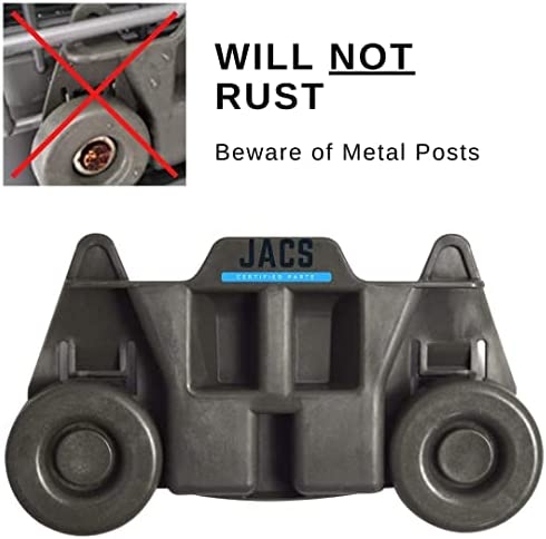 JACS Upgraded W10195416v Dishwasher Wheels Lower Rack - (4 Pack) - Dishwasher Rack Wheels Compatible with Kitchenaid Whirlpool Maytag Kenmore