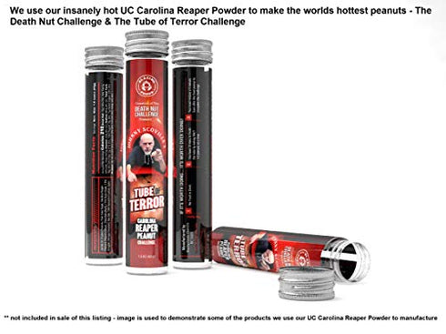 Carolina Reaper Chili Pepper Powder - our product was 3rd Party HPLC Lab tested verified hottest on market - click to view lab report worlds hottest