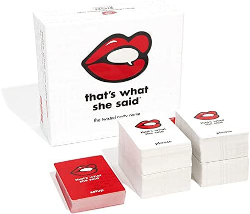 That's What She Said Game - The Hilariously Twisted Party Game Adults Only