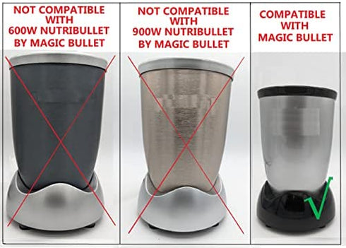 Blendin Replacement Flip Top to Go Lid, Compatible with Magic Bullet MB1001 Blender Jars,Mugs,Cups (2 Pack)