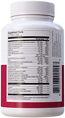 Viteyes Classic AREDS 2 Companion Multivitamin Supplement, Comprehensive Multivitamin Formula for AREDS 2 Users, 90 Capsules