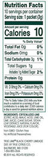 TRUE LIME Black Cherry Limeade Drink Mix (10 Count - 1 pack) | Made from Real Limes | No Preservatives, No Artificial Sweeteners, Gluten Free | Water Flavor Packets & Water Enhancer with Stevia