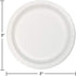 Creative Converting 75-Count Value Pack Paper Dessert Plates, White -
