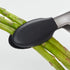 Farberware Professional Stainless Steel and Heat Resistant Nylon Locking Kitchen Tongs with Silicone Tips, 12-Inch