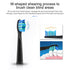 teeteck 5 Pack Electric Toothbrush Replacement Heads Compatible with Fairywill?Toothbrush Heads Compatible with FW-507/508/551/515/917/959/2011,FW-D1/D3/D7/D8