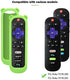 3 Pack TV Remote Case for TCL Roku TV RC280 Remote Control, Silicone Protective Controller Skin Lightweight Shockproof TCL Roku TV Remote Cover Cute Ear Shape Anti Slip Universal Replacement Sleeve