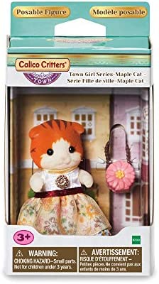 Calico Critters Town Girl Series - Miranda Maple Cat