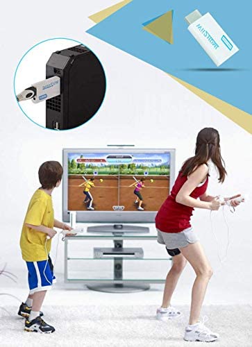 Lxyhwcb Wii to HDMI Converter Automatic Upscaler 1080P Converter Adapter for Nintendo Wii Console Wii to HDMI HD Video and Audio Output Cable- Supports All Wii Display +1.5M High Speed HDMI