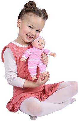 The New York Doll Collection "11 inch Soft Body Doll in Gift Box - 11"" Baby Doll (Caucasian)